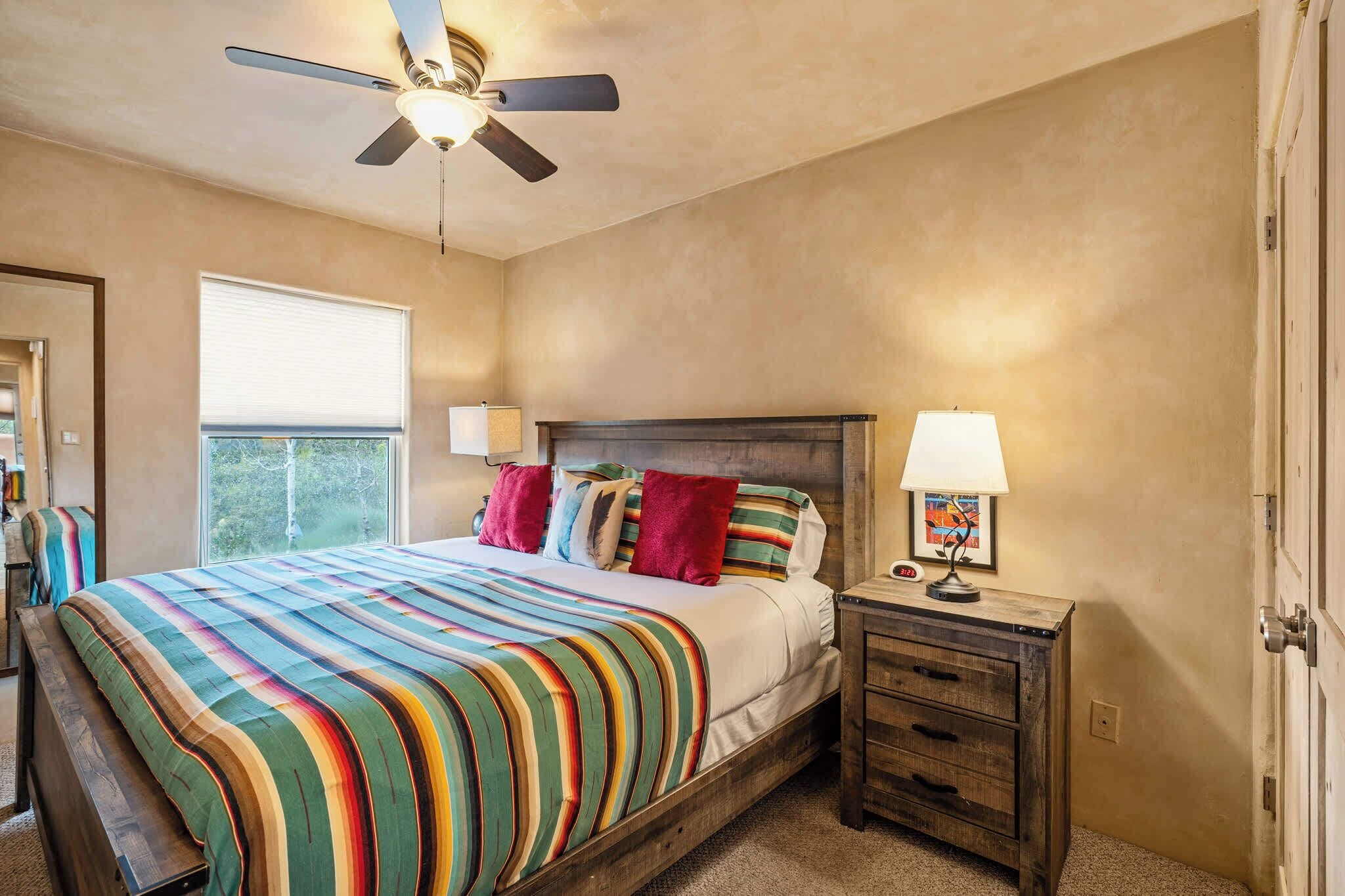 3 bedrooms, iron/ironing board, WiFi, bed sheets