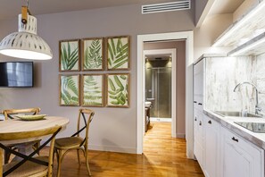 Apartment, Balcony | Individually decorated, individually furnished, soundproofing