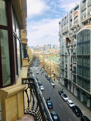 Vue depuis le balcon