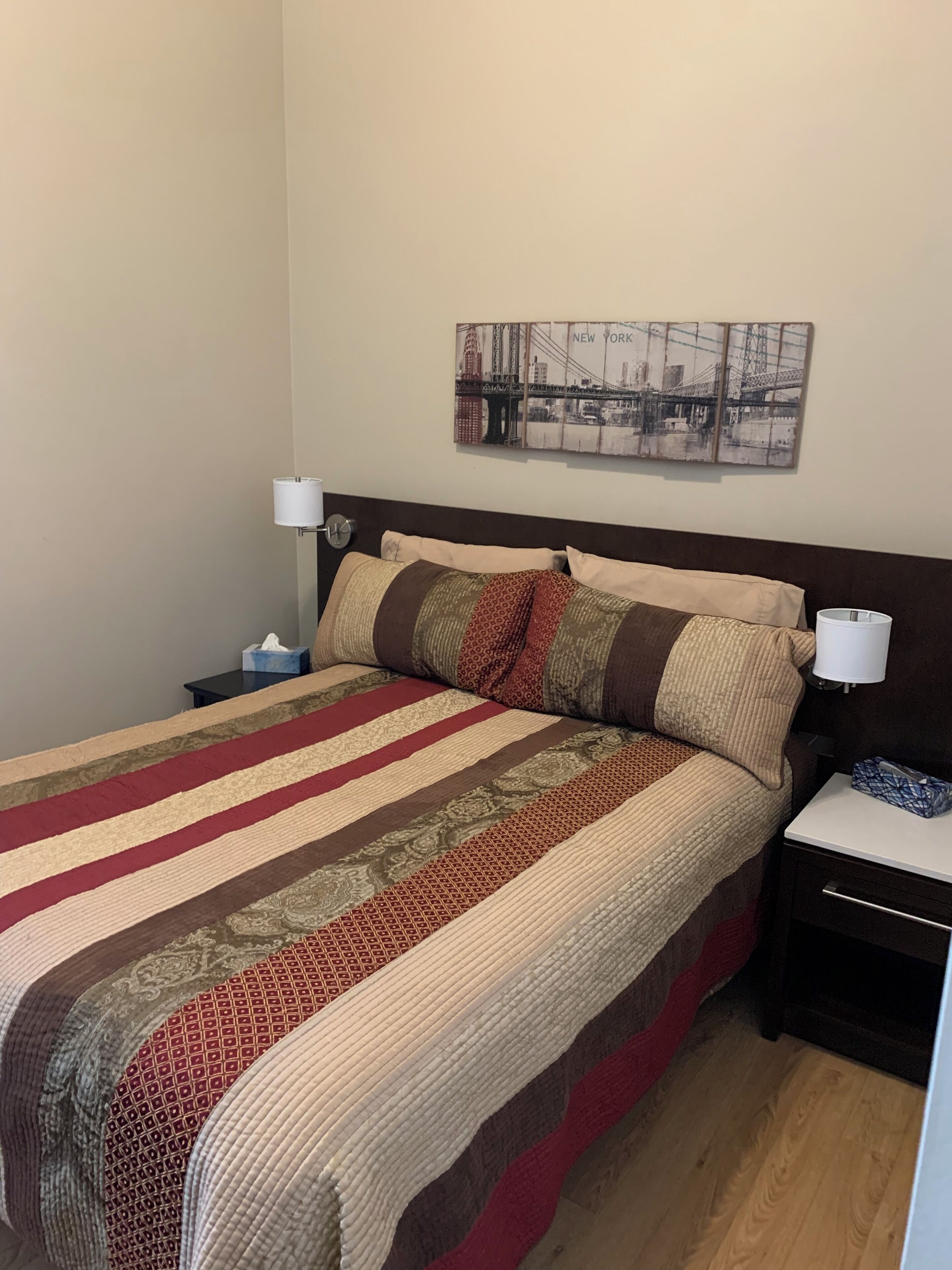 3 bedrooms, iron/ironing board, travel cot, free WiFi