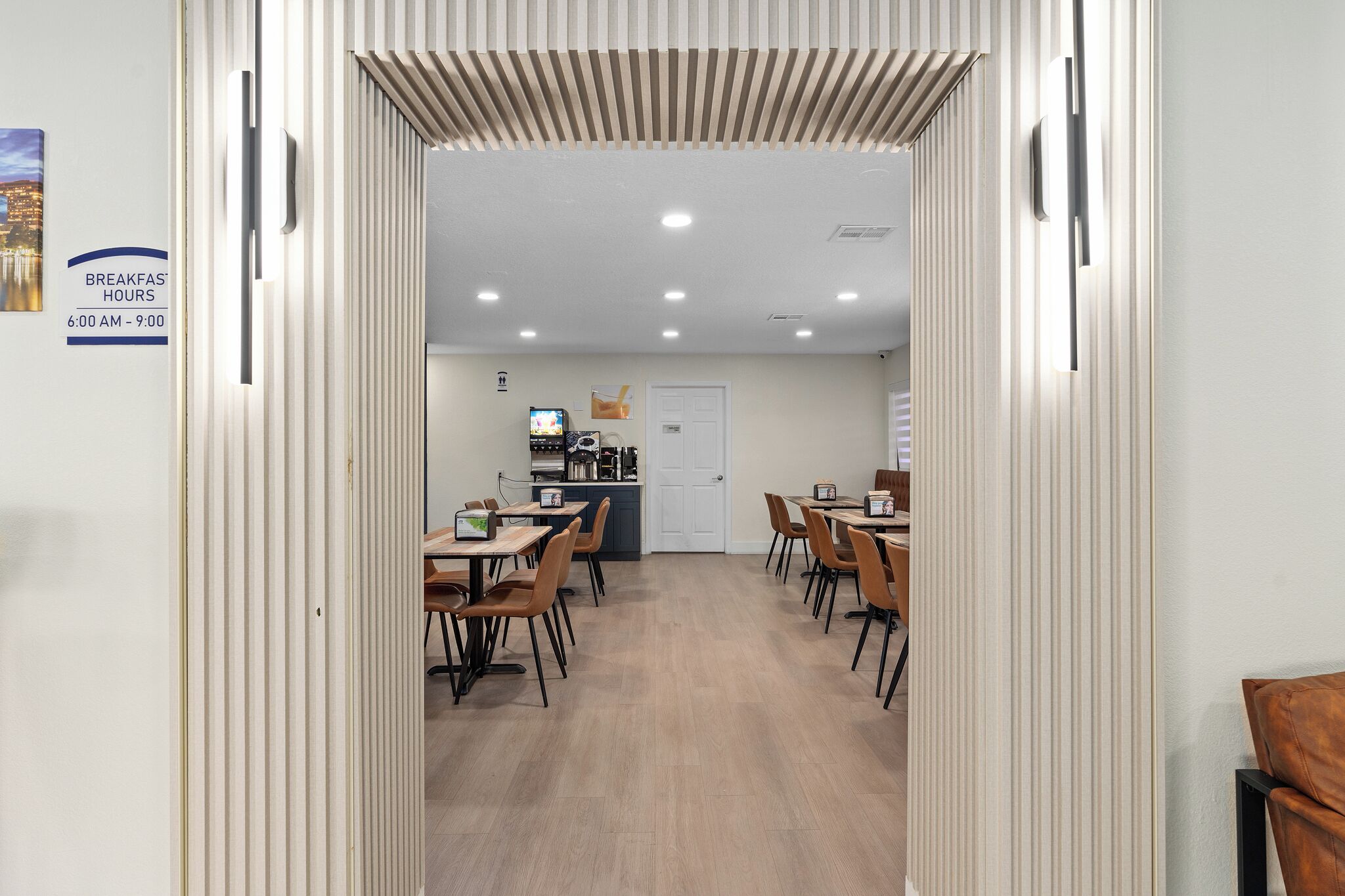 Desayuno continental incluido todos los días 