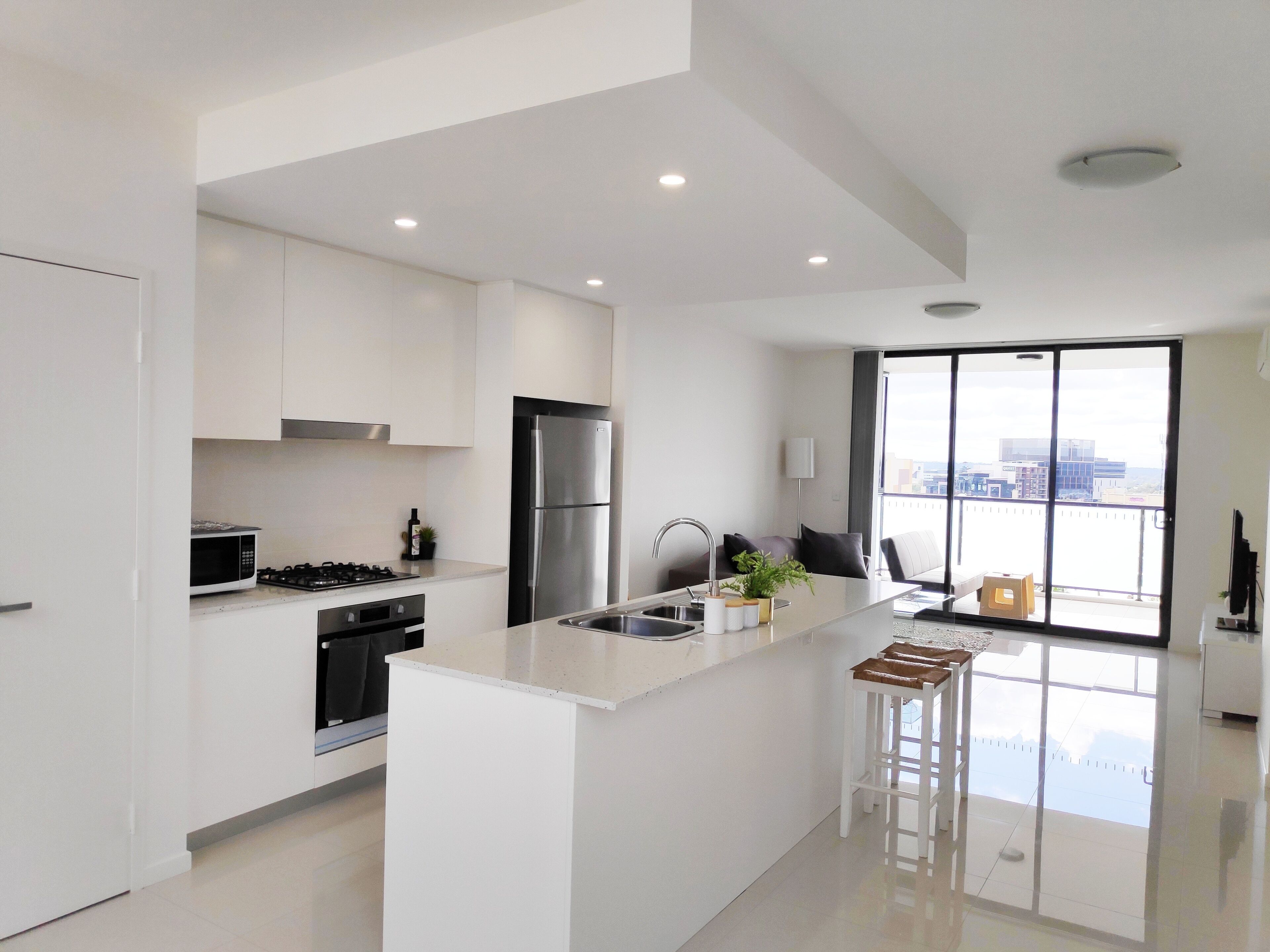 🔴Stylish Sanitised 2Bed2Bath Apt☑️🅿️Breathtaking Skyline+City+Fireworks Views!