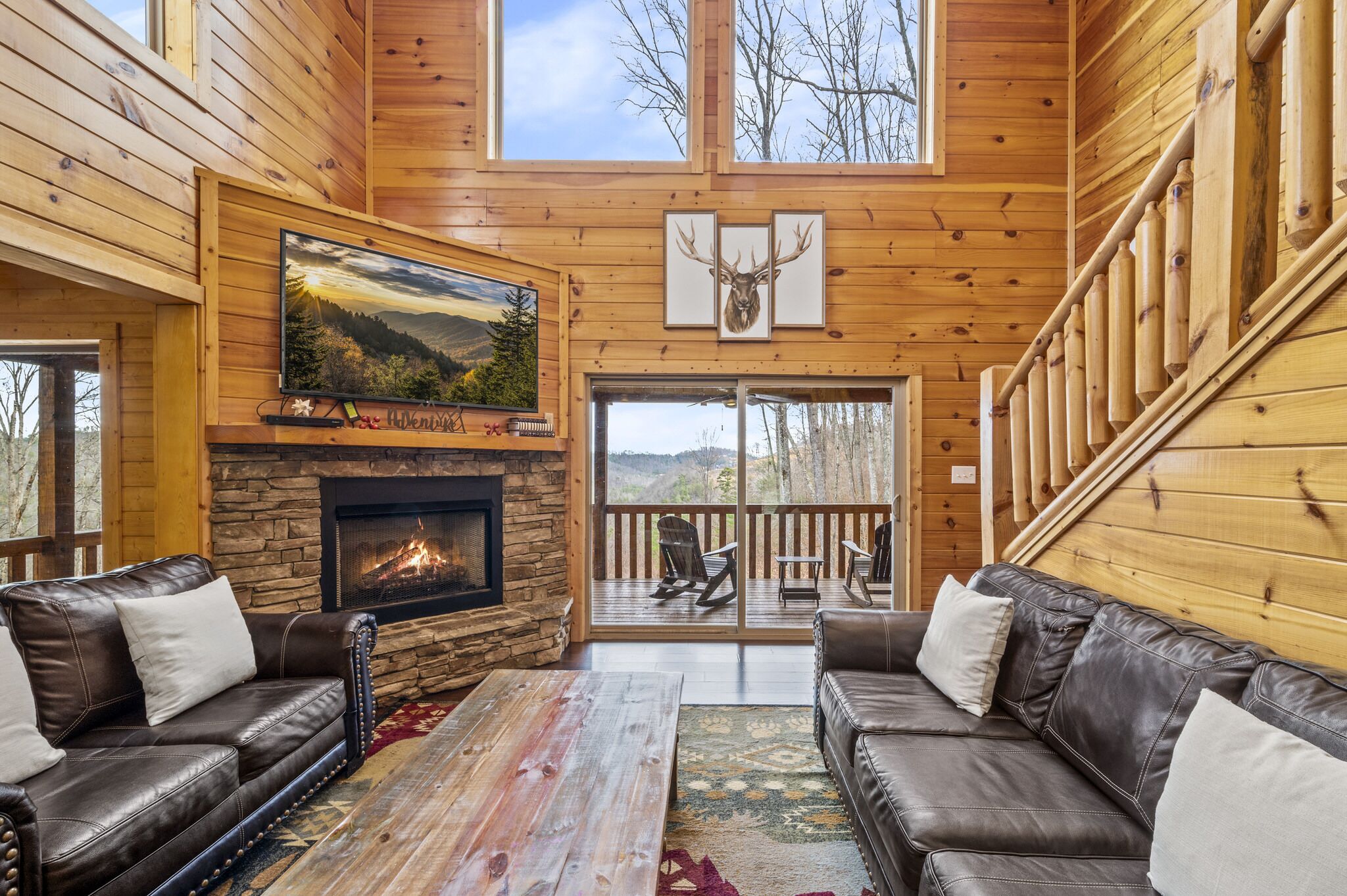 电视  、壁炉、电子游戏、乒乓球