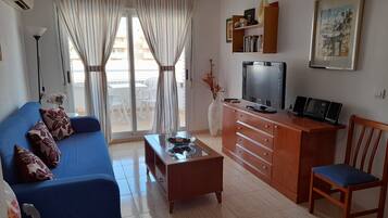 Smart-tv en een stereo