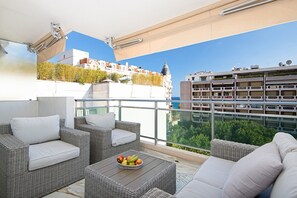 Property grounds - Last floor sea view - 100m Croisette and beaches - 5 min Palais (Cannes)