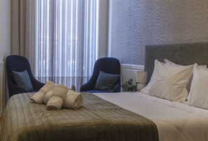 2 dormitorios, tabla de planchar con plancha, wifi y ropa de cama
