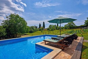 Pool - Holiday house Stara Hiža * large garden, private pool, free WiFi (Sveti Petar u Šumi)