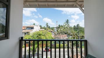 Family Room, Multiple Beds, City View | Balcony view