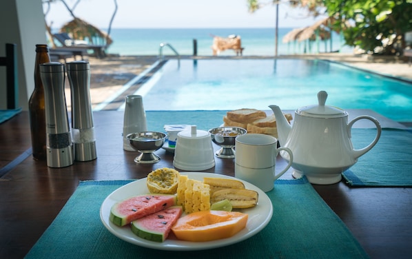 Daily continental breakfast for a fee