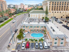 Exterior - Stunning Beach Suite, Heated Pool, Steps to Sand! Clearwater ➠ Beach Suites #105 (Clearwater Beach)