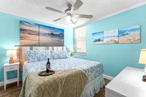 2 bedrooms, iron/ironing board, free WiFi, bed sheets