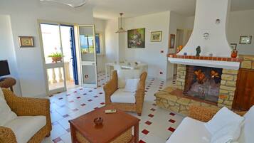 Älytelevisio, takka