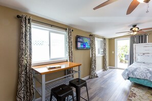 3 bedrooms, iron/ironing board, travel cot, WiFi