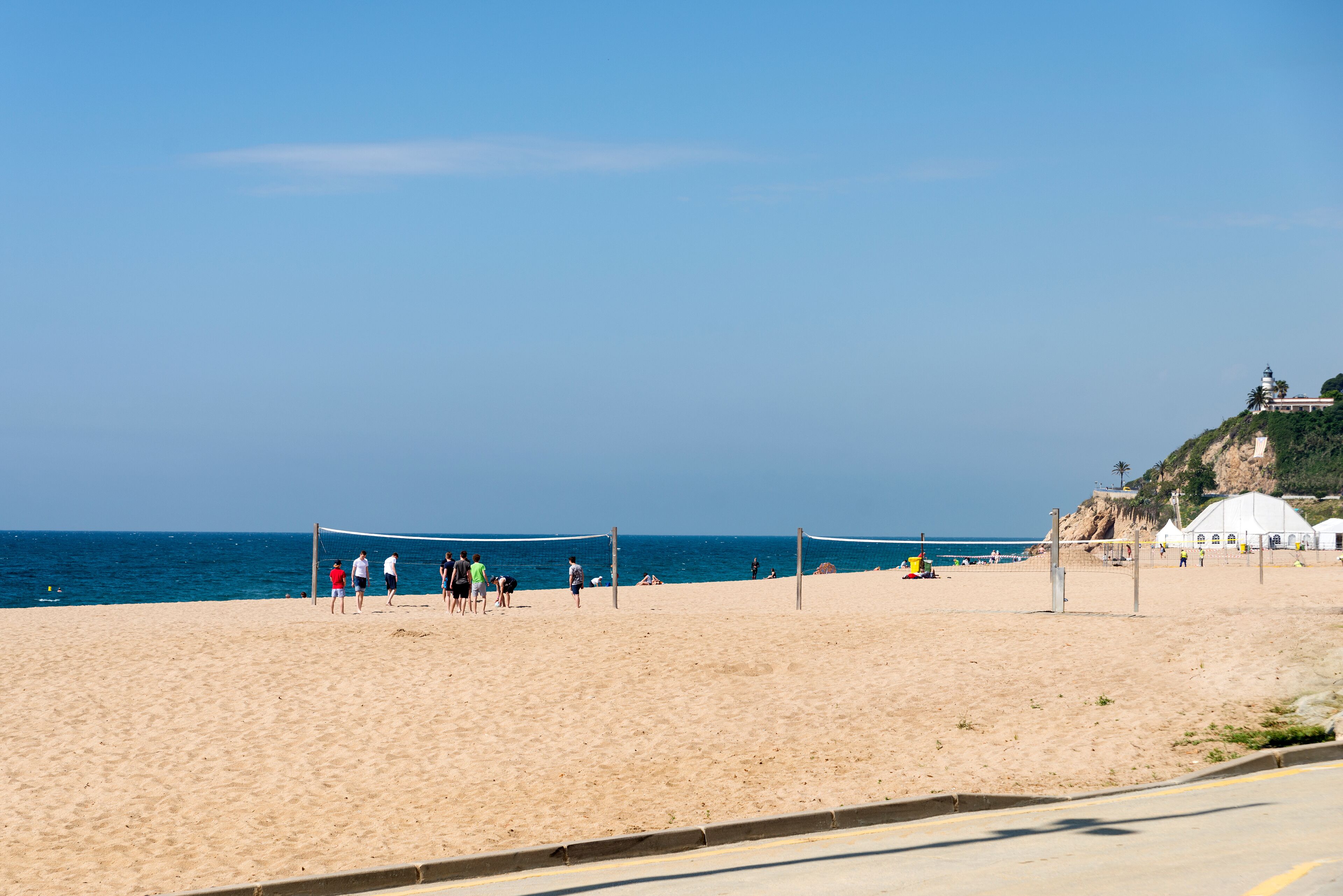 Beach nearby