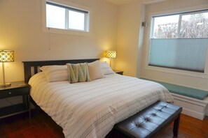 1 soverom, strykejern/-brett, wi-fi (inkludert) og sengetøy