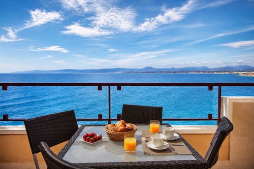 Terrace in Cap Salou Near Coves