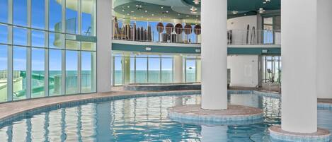 Piscine couverte, piscine chauffée