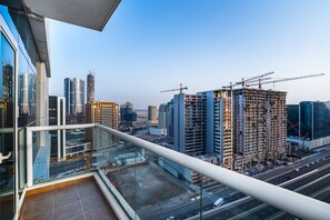 Family Apartment, Multiple Beds, Bay View | Balcony