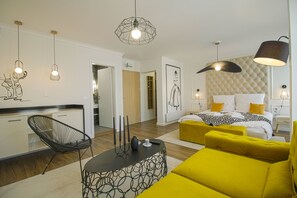 Superior Suite, City View | Living area - Boutique Apartments Blagoevgrad (Blagoevgrad)