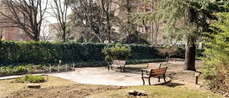 Enceinte de l’hébergement