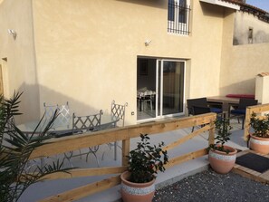 Restauration en plein air