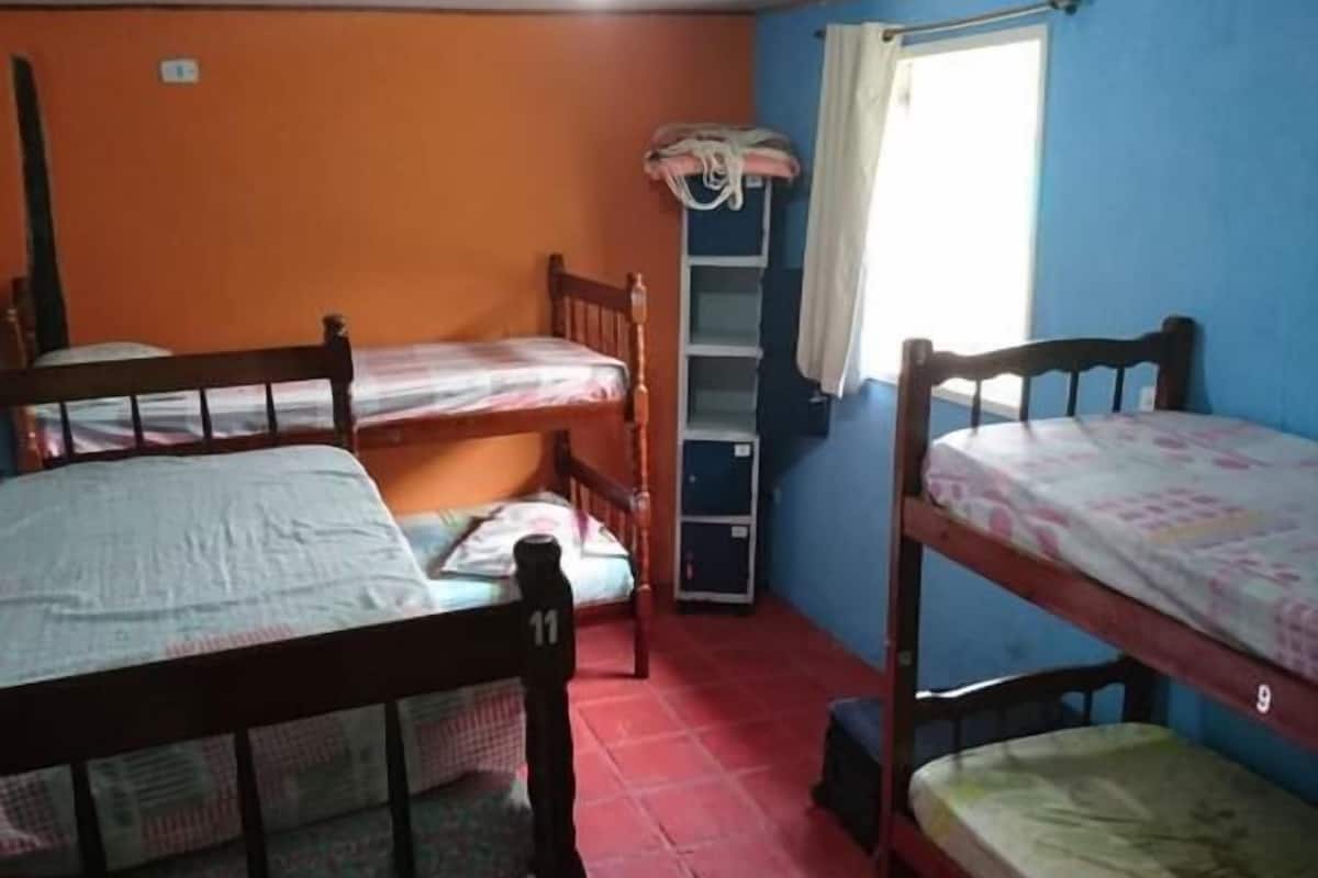 Shared Dormitory, Garden View (6 beds) | Free WiFi, bed sheets