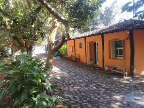 Fachada de la propiedad