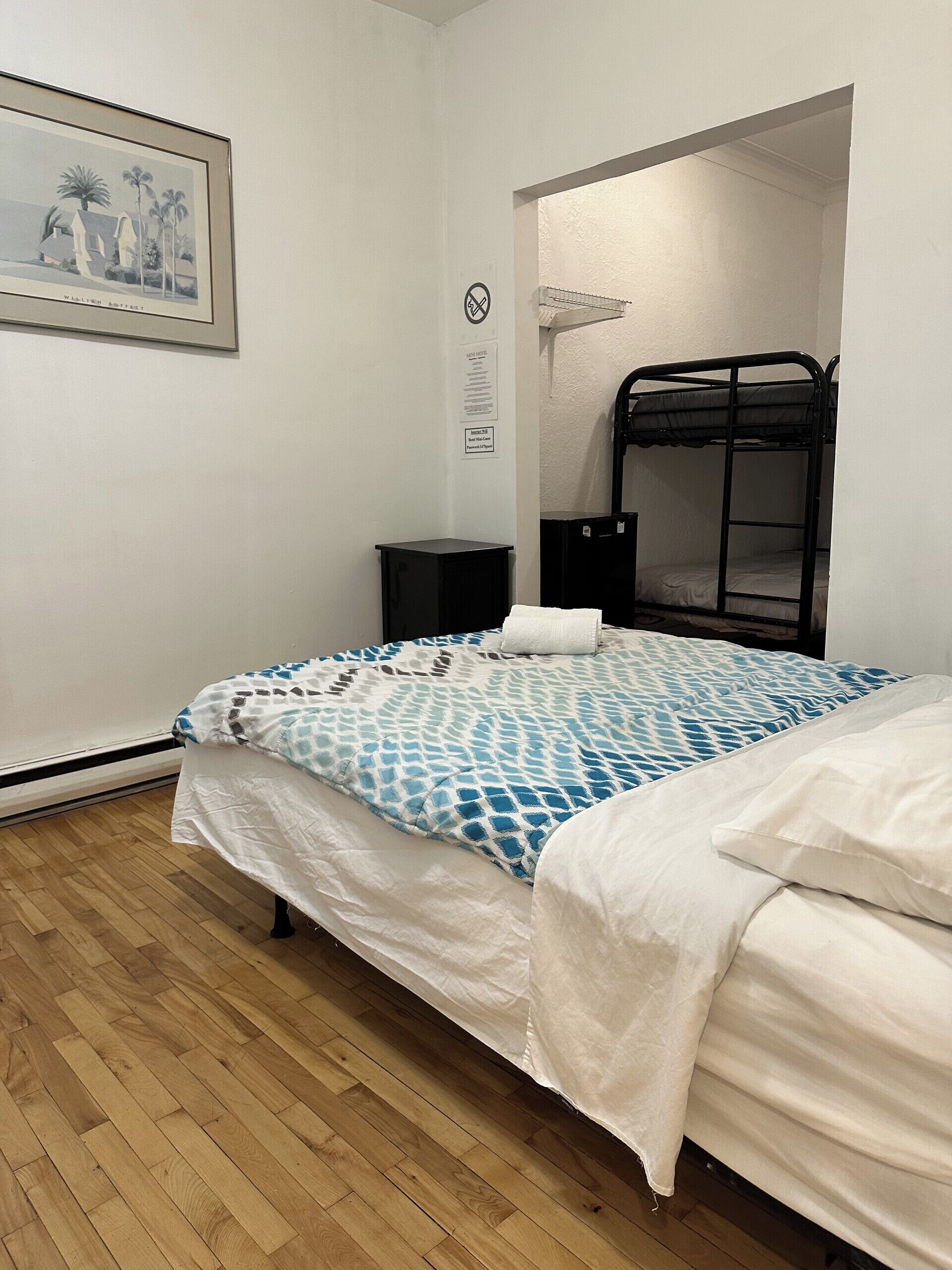 Family Quadruple Room | Peralatan tempat tidur premium, Wi-fi percuma, cadar katil 