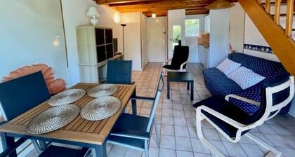 Maison proche plage avec jardinet, 3 piĂšces, 40mÂČ, parking privĂ©, animaux acceptĂ©s