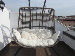 Luxury-Zimmer | Balkon