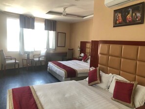 Family Room | Individually decorated, individually furnished, blackout drapes - Hotel Blue Lagoon (Haridwar)