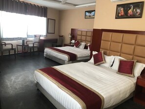 Family Room | Individually decorated, individually furnished, blackout drapes - Hotel Blue Lagoon (Haridwar)
