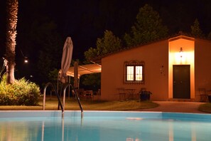 Outdoor pool - One-Bedroom House [ GAIA1 ] (Kardamas)