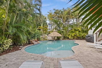 Tropical pool area- You could be here!