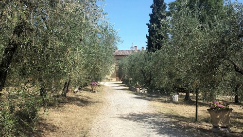  In Chianti pitkin Francigena - La Voliera maalaistaloa 
