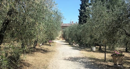 In Chianti pitkin Francigena - La Voliera maalaistaloa