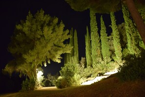 Overnatningsstedets område