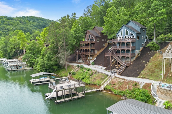 Serenity Now with 2 story dock