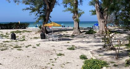 Beachfront Bliss at Bamboo Apartments #2â A Hidden Gem on Anna Maria Island!