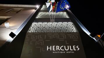 Front of property - evening/night