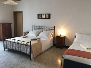 2 bedrooms, iron/ironing board, travel crib, WiFi