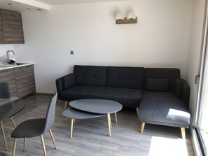 TV, DVD player, stereo - Magnificent Sea View, Direct Beach Access, Large Terrace, Refurbished, WIFI (CAP D AGDE)