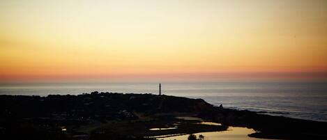 Blick von der Unterkunft