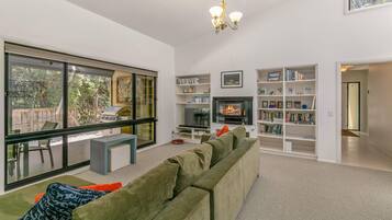 TV, video games, DVD player, table tennis