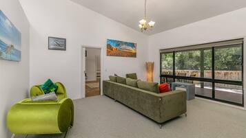 TV, video games, DVD player, table tennis