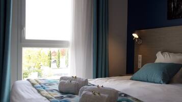 1 slaapkamer, een kluis op de kamer