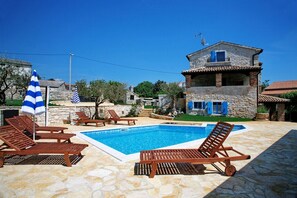 Alberca al aire libre 