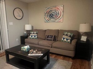 Smart TV, DVD player, stereo