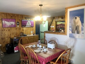 Daily cooked-to-order breakfast for a fee
