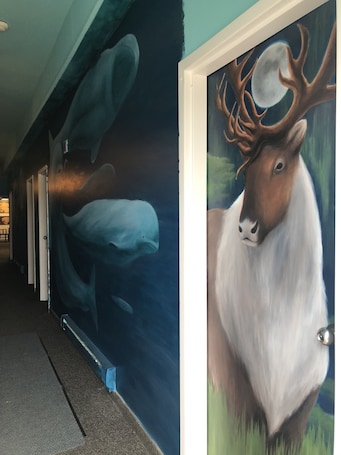 Hallway. Iceberg Inn